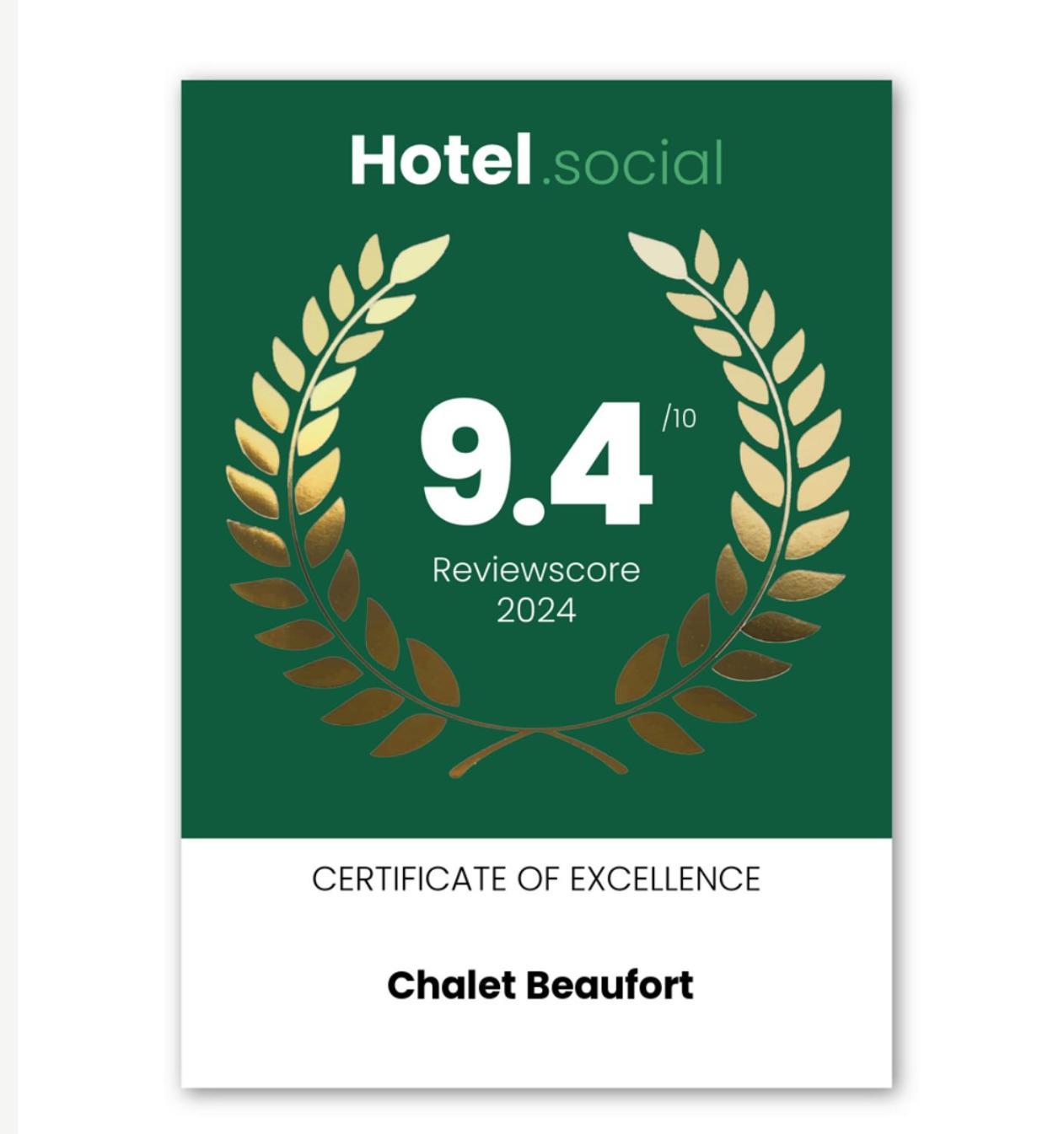 Chalet Beaufort Saint-Martin-de-Belleville Eksteriør billede